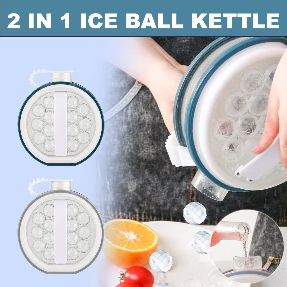 best 2 In 1 Portable Creative Ice Bottle Cold Kettle Household Ice Grid Frozen Ice Box Ice Cream Tools Bar Ice Ball Maker Kitchen Gadgets Accessories shop online at M2K Trends for