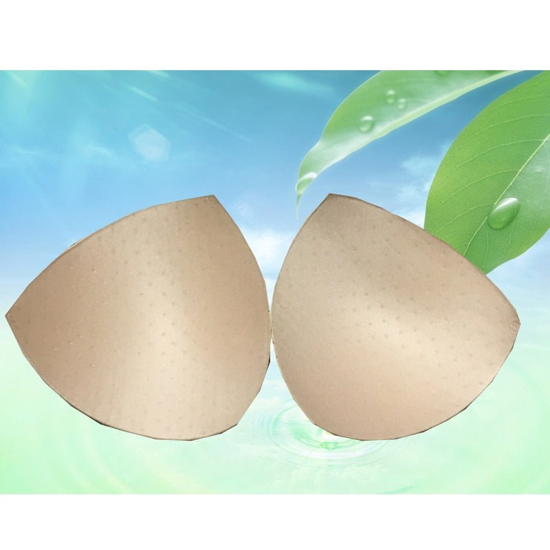 best 2 Pcs 1pair Thick Sponge Bra Pads Push Up Breast Enhancer Removeable Bra Padding Inserts Cups for Swimsuit Bikini Padding 0 shop online at M2K Trends for