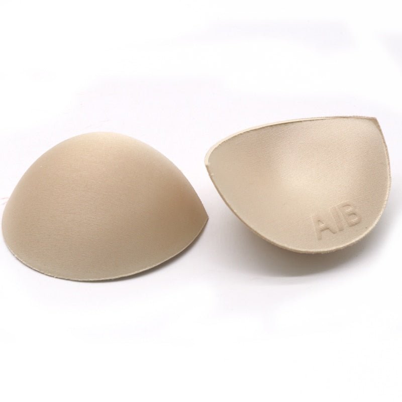 best 2 Pcs 1pair Thick Sponge Bra Pads Push Up Breast Enhancer Removeable Bra Padding Inserts Cups for Swimsuit Bikini Padding 0 shop online at M2K Trends for