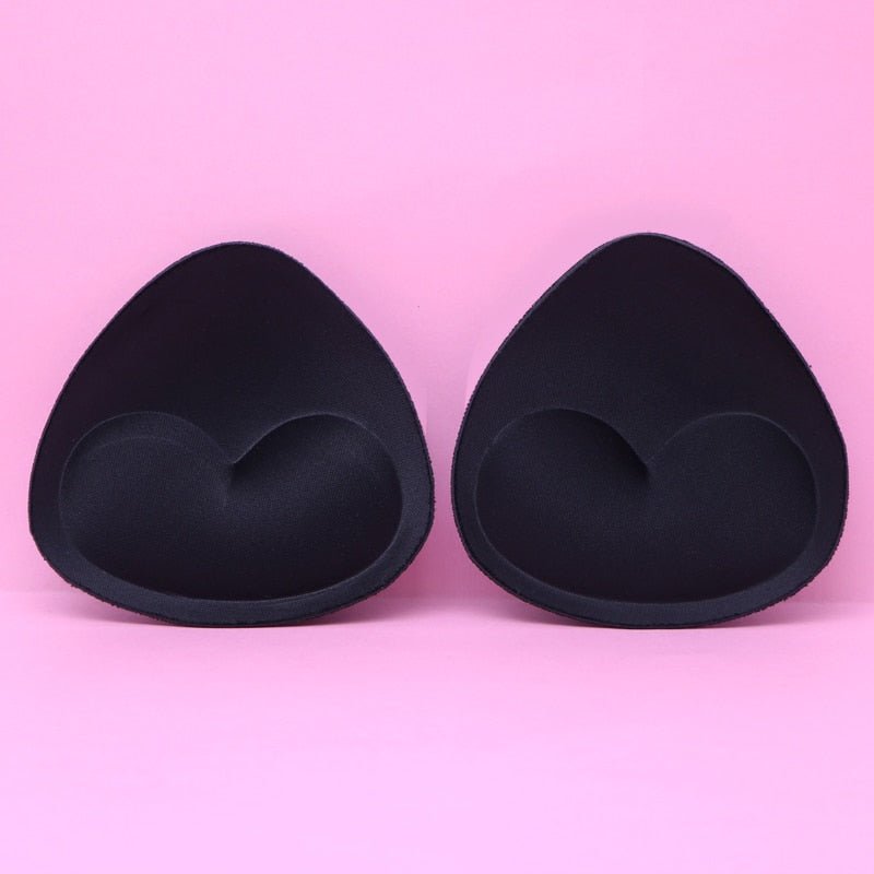 best 2 Pcs 1pair Thick Sponge Bra Pads Push Up Breast Enhancer Removeable Bra Padding Inserts Cups for Swimsuit Bikini Padding 0 shop online at M2K Trends for