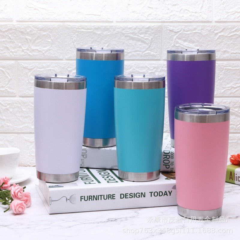 best 20 OZ Tumbler Vacuum Double Wall Insulated Travel Mug Thermos shop online at M2K Trends for Thermos