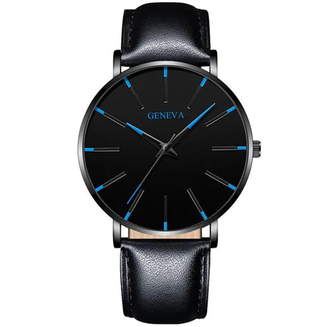 best 2021 Minimalist Men's Fashion Ultra Thin Watches Simple Men Business Stainless Steel Mesh Belt Quartz Watch relogio (KWT2236) shop online at M2K Trends for