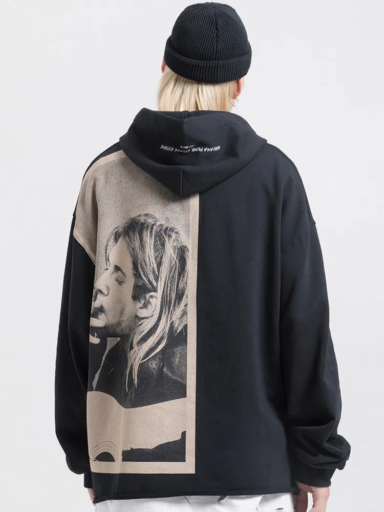 best 2023 Men Hip Hop Hoodie Sweatshirt,Smoking Print Streetwear,Harajuku Vintage Pullover,Grunge Y2k Loose Hoody,Ugly Nevermind Hood shop online at M2K Trends for