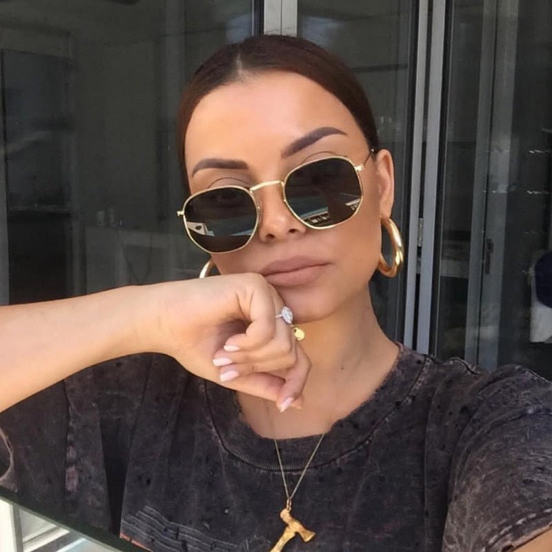 best 2023 Vintage Metal Women Sunglasses Luxury Brand Design Glasses Female Classic Driving Eyewear uv400 Oculos De Sol Masculino 0 shop online at M2K Trends for