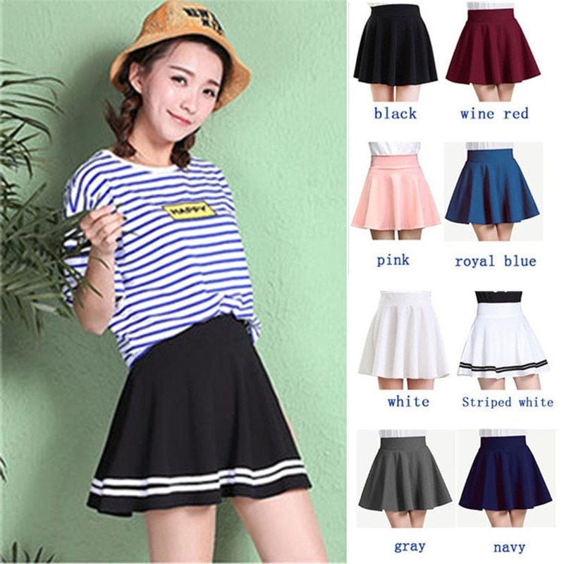 best 2023 Winter and Summer Style Brand Women Skirt Elastic Faldas Ladies Midi Skirts Sexy Girl Mini Short Skirts Saia Feminina 0 shop online at M2K Trends for