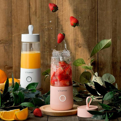 best 350ml Portable Blender Juicer Electric USB Rechargeable Mixer Smoothie Slushy Cup Fresh Juice Blender Bottle USB Charging Kitchen Gadgets Electronics shop online at M2K Trends for