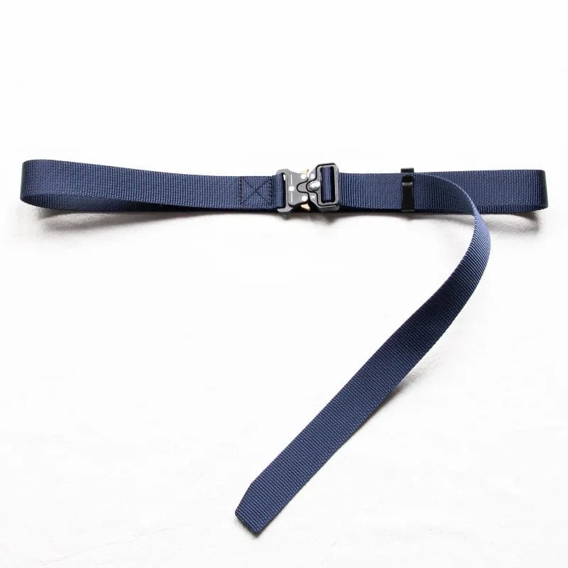 best 3.8cm 3cm 2.5cm Canvas Tactical Belt for Male and Female Trend Fashion Hip Hop Punk Y2k Girdle Outdoor Sports Youth Waistband shop online at M2K Trends for
