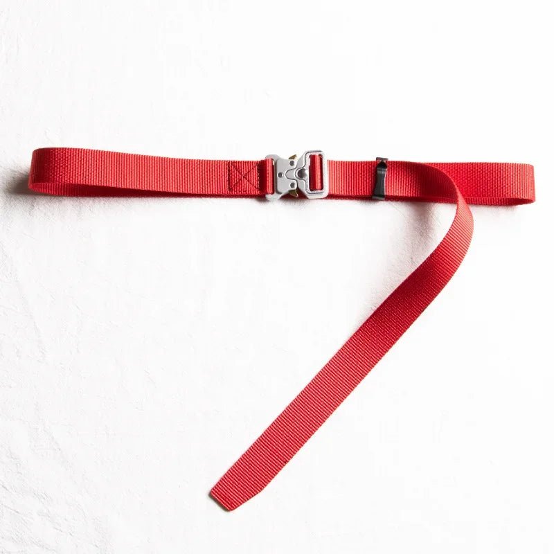 best 3.8cm 3cm 2.5cm Canvas Tactical Belt for Male and Female Trend Fashion Hip Hop Punk Y2k Girdle Outdoor Sports Youth Waistband shop online at M2K Trends for