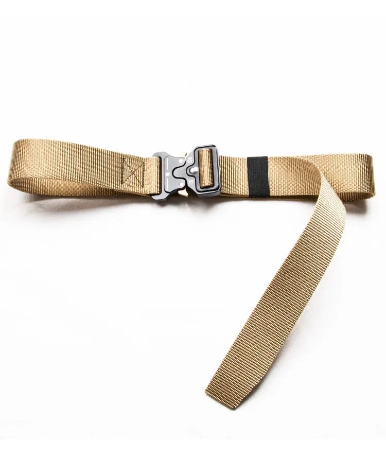 best 3.8cm 3cm 2.5cm Canvas Tactical Belt for Male and Female Trend Fashion Hip Hop Punk Y2k Girdle Outdoor Sports Youth Waistband shop online at M2K Trends for