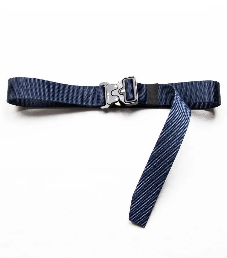 best 3.8cm 3cm 2.5cm Canvas Tactical Belt for Male and Female Trend Fashion Hip Hop Punk Y2k Girdle Outdoor Sports Youth Waistband shop online at M2K Trends for