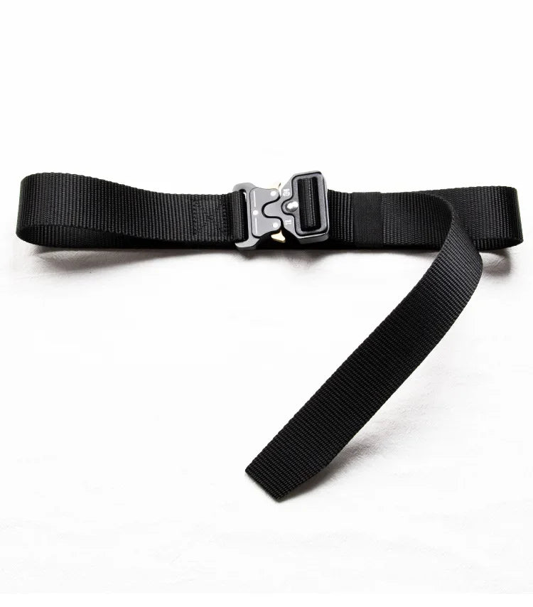 best 3.8cm 3cm 2.5cm Canvas Tactical Belt for Male and Female Trend Fashion Hip Hop Punk Y2k Girdle Outdoor Sports Youth Waistband shop online at M2K Trends for
