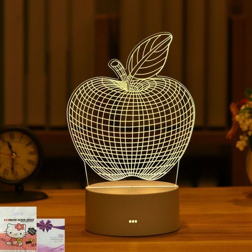 best 3D Lamp Acrylic LED Night Lights Christmas Party Decoration Night Lighting shop online at M2K Trends for Night Lights
