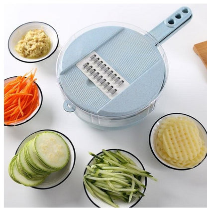 best 8 In 1 Mandoline Slicer Vegetable Slicer Potato Peeler Carrot Onion Grater With Strainer Vegetable Cutter Kitchen Accessories Accessories shop online at M2K Trends for