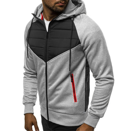 Stylish Men's Hooded Jacket - Fall/Winter 2024