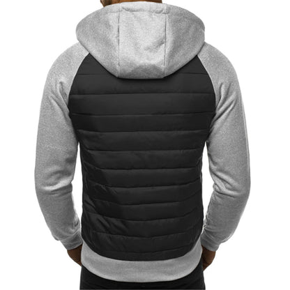 Stylish Men's Hooded Jacket - Fall/Winter 2024