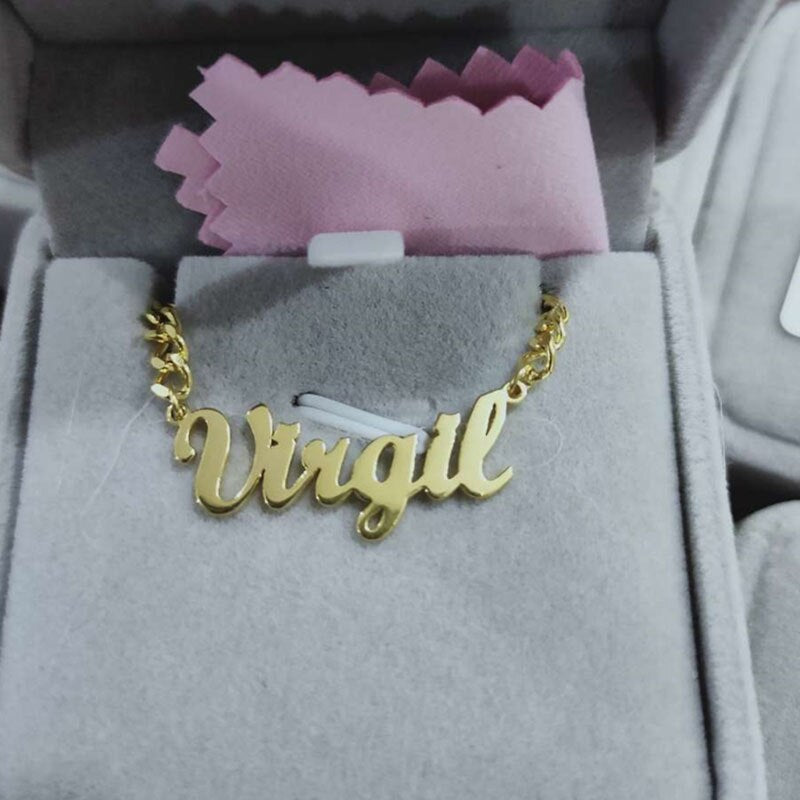 Personalised Name Necklaces | Punk & Trendy