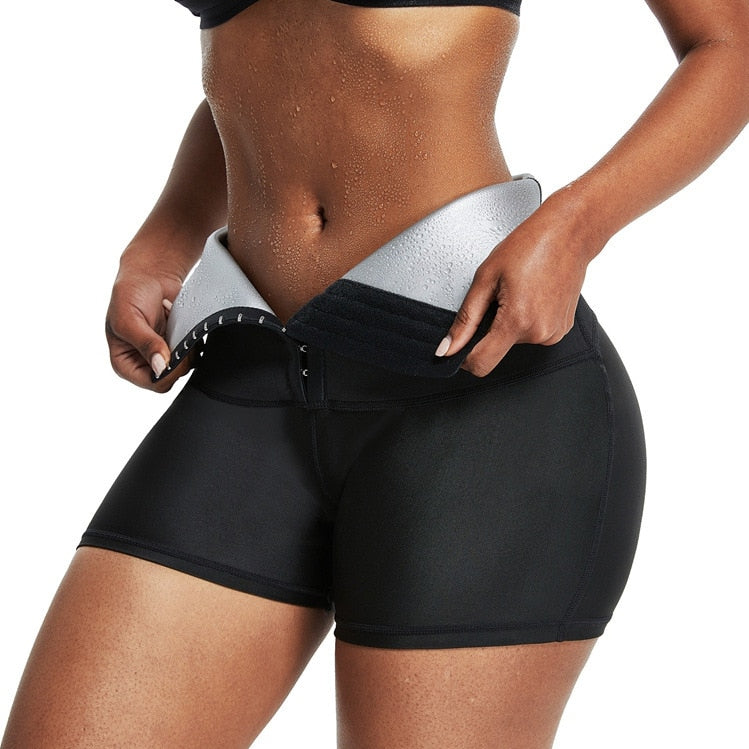 Body Shaper Slimming Shorts Sweat Sauna Pants Waist Trainer Shapewear Tummy Hot Thermo Slim Leggings Weight Loss Fitness Workout