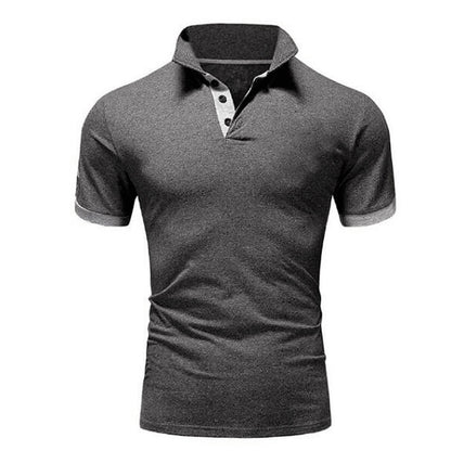 Covrlge, Polo, camisa de verano para hombre, pantalones cortos de manga corta, Polo, ropa de negocios, camiseta de lujo para hombre, Polos de marca MTP129