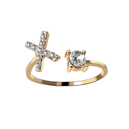 best A-Z Letter Adjustable Opening Rings For Women Couple Alphabet Name Men Initials Ring Men Wedding Finger Jewelry anillos mujer Jewelry & Watches shop online at M2K Trends for Fashion Jewelry