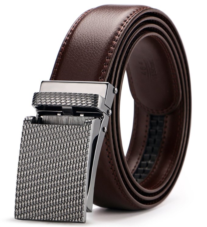 best Adjustable Holeless Leather Belts Accessories shop online at M2K Trends for belts