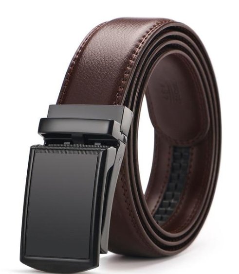 best Adjustable Holeless Leather Belts Accessories shop online at M2K Trends for belts