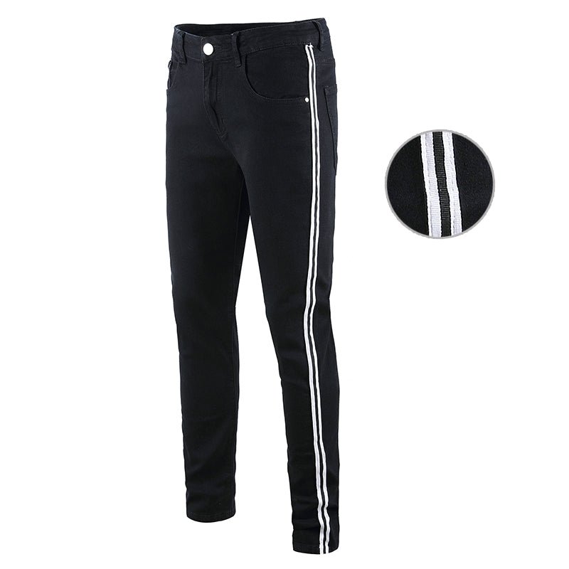 best All-match Slim Pants High Street Trend Men's Knee Hole Trousers 0 shop online at M2K Trends for