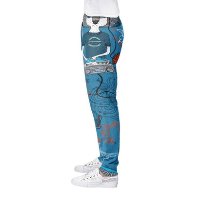 best All-Over Print men's joggers sweatpants Bottoms shop online at M2K Trends for mens pants