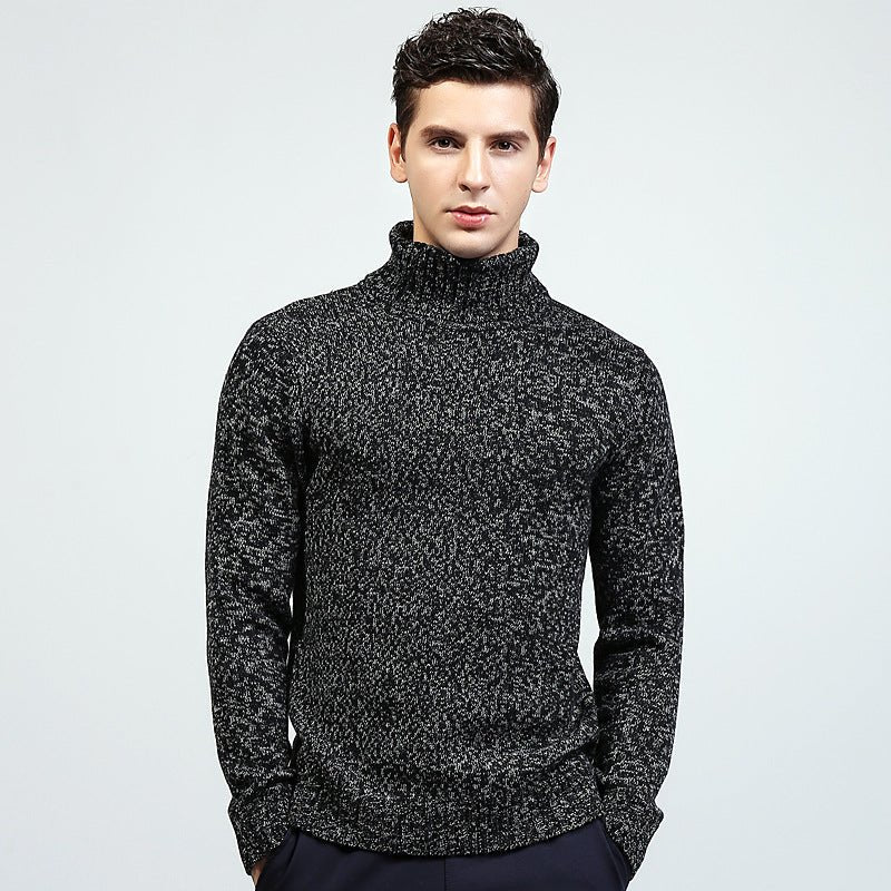 best Autumn And Winter New Sweater Knit Sweater Men's Turtleneck Sweater Men 0 shop online at M2K Trends for