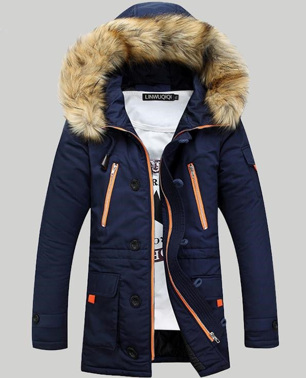 best Autumn and winter thick padded jacket men's slim hooded padded jacket Jackets & Coats shop online at M2K Trends for 2022 New Arrival Winter Jacket Women