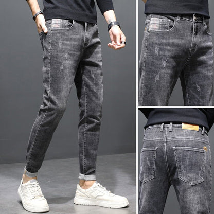 best Autumn Men's Jeans Slim Feet 0 shop online at M2K Trends for