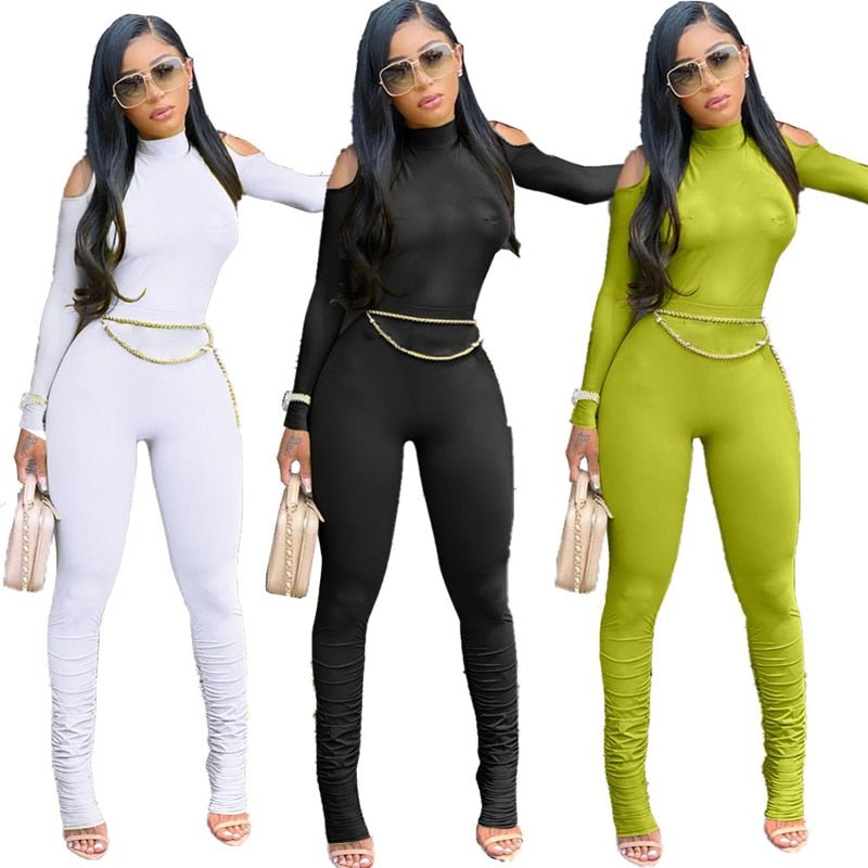 best Jumpsuit Long Sleeve Stacked One Piece 0 shop online at M2K Trends for