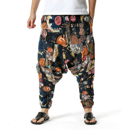 best Best and nice Men's Women's Cotton Harem Yoga Loose Bohemian Pants M2K Pants shop online at M2K Trends for mens pants