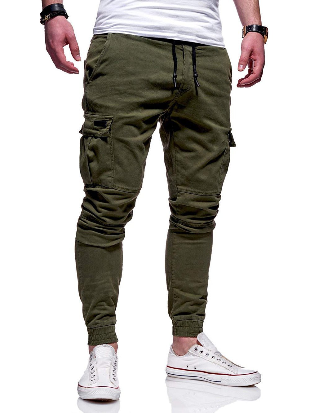 best Best Men's Autumn, summer Thin Cotton Casual cargo Pants men`s pants shop online at M2K Trends for mens pants