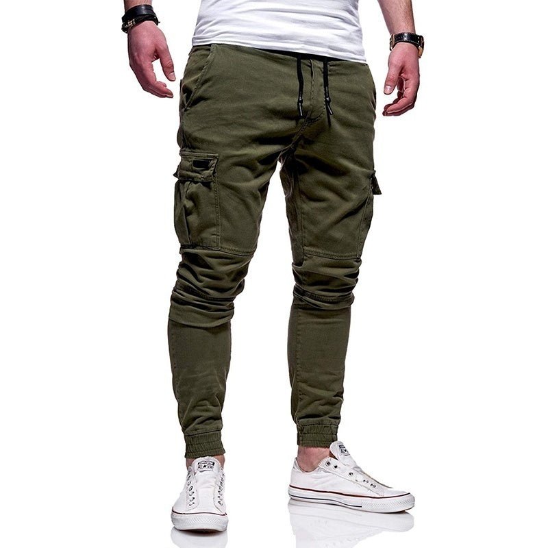 best Best Men's Autumn, summer Thin Cotton Casual cargo Pants men`s pants shop online at M2K Trends for mens pants