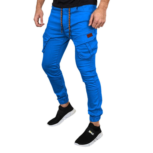 best Best New Style Solid Color cargo pants Casual Trousers Men's Footwear Overalls for sale online. Pants shop online at M2K Trends for mens pants
