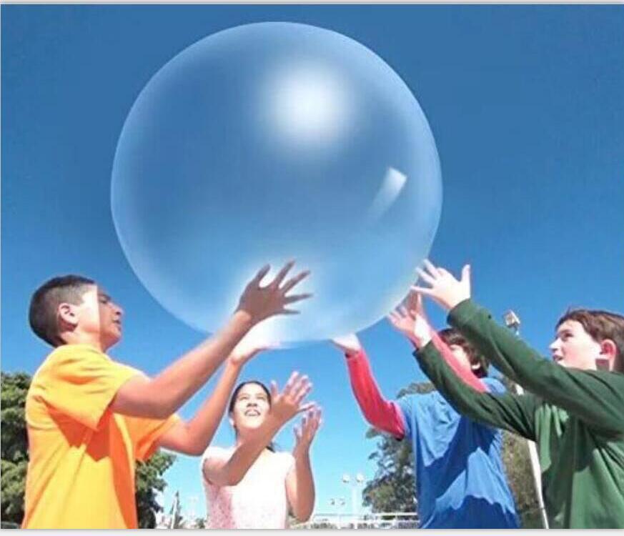 best Big Inflatable Ball Children's Toy Elastic Ball Water Ball Bubble Ball Inflatable Ball 0 shop online at M2K Trends for