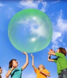 best Big Inflatable Ball Children's Toy Elastic Ball Water Ball Bubble Ball Inflatable Ball 0 shop online at M2K Trends for