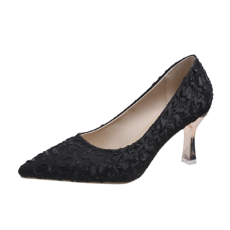 best Black Professional Stiletto Heel Shoes For Women 0 shop online at M2K Trends for