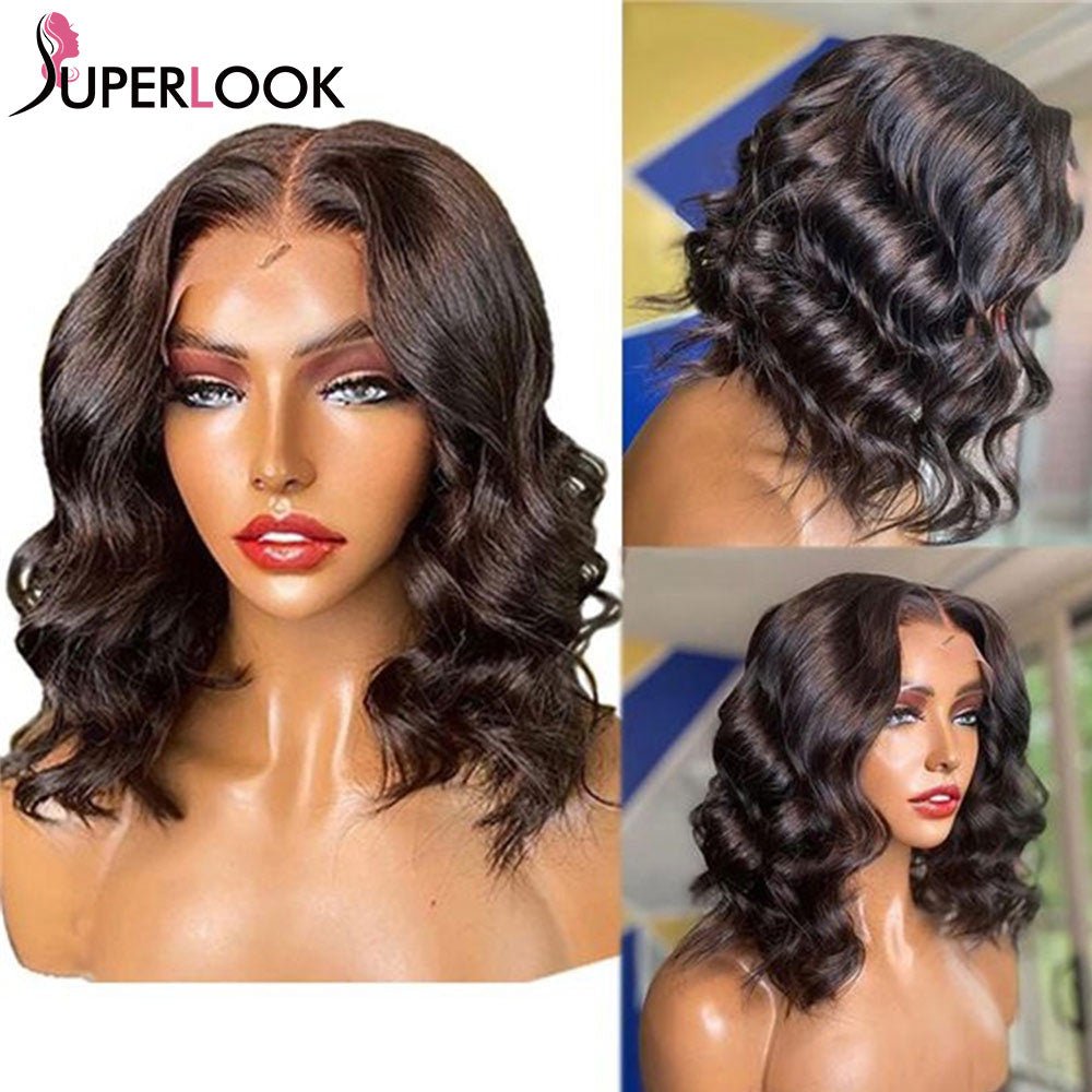 best Body Wave Bob Frontal Wig 13x4 Lace Front Human Hair Wigs Short Bob Other shop online at M2K Trends for