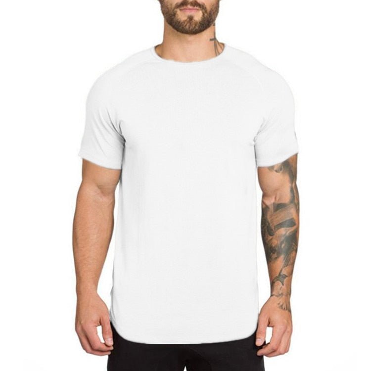best Brand gym clothing fitness t shirt men fashion extend hip hop summer short sleeve t-shirt cotton bodybuilding muscle tshirt man 0 shop online at M2K Trends for