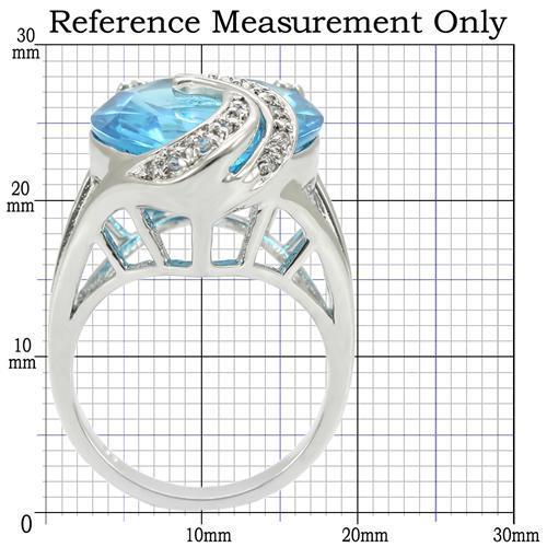 best Brass Ring with Synthetic Synthetic Glass in Sea Blue Jewelry & Watches shop online at M2K Trends for 343w0 SearchTag