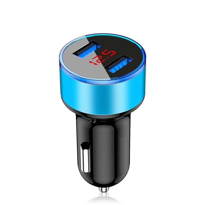 best Car Charger 3.1A LED Display USB 0 shop online at M2K Trends for