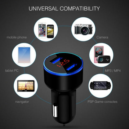 best Car Charger 3.1A LED Display USB 0 shop online at M2K Trends for