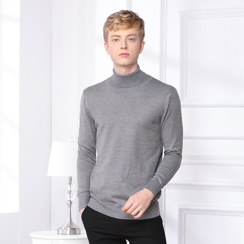 best Cashmere Sweater Men's Solid Color Sweater 0 shop online at M2K Trends for