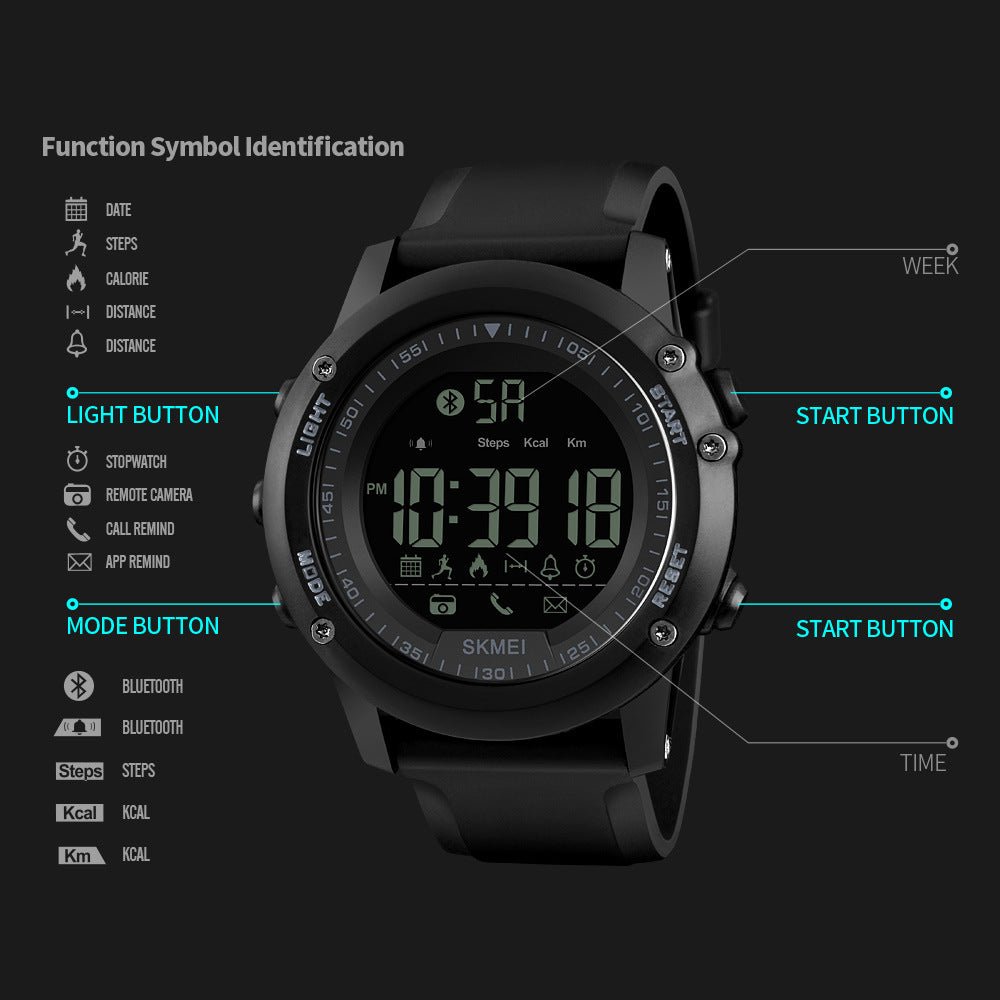 best Casual Electronic Quartz Watch Jewelry & Watches shop online at M2K Trends for Black Watch