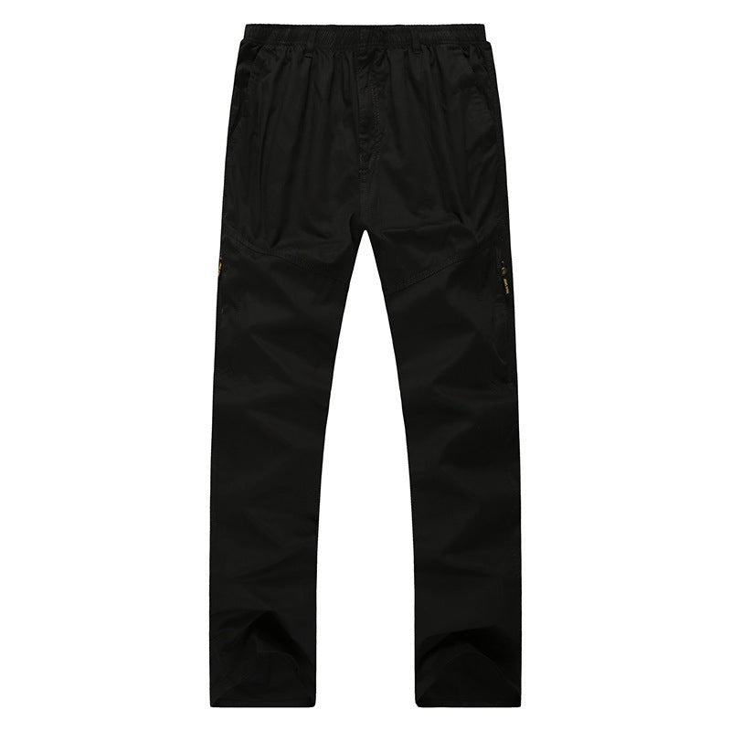 best Casual Pants Loose Middle Aged And Elderly Trousers Men's Plus Fat Men's Pants Pants shop online at M2K Trends for mens pants