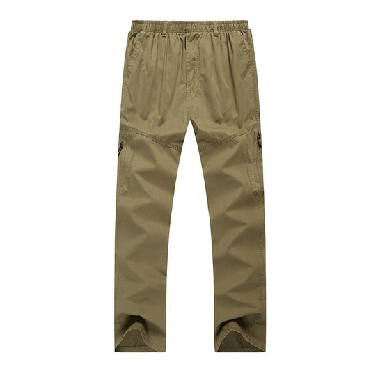best Casual Pants Loose Middle Aged And Elderly Trousers Men's Plus Fat Men's Pants Pants shop online at M2K Trends for mens pants