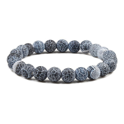 best Charm Purple Natural Weathered Stone Bracelet Women Men Crack Chakra Bead Strand Bracelets 6mm 8mm 10mm Yoga Buddha Jewelry Gift 0 shop online at M2K Trends for