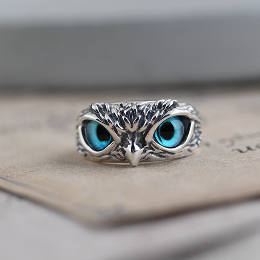 best Charm Vintage Cute Men and Women Simple Design Owl Ring Silver Color Engagement Wedding Rings Jewelry Gifts 0 shop online at M2K Trends for