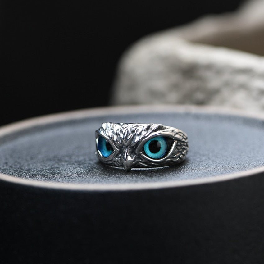 best Charm Vintage Cute Men and Women Simple Design Owl Ring Silver Color Engagement Wedding Rings Jewelry Gifts 0 shop online at M2K Trends for
